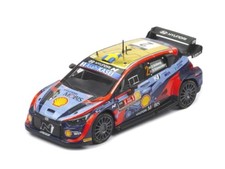 Ixo Model B Hyundai i20 N RALLY1 22 Ypres Rally #2 O. Solberg/E. Edmondson 1/43