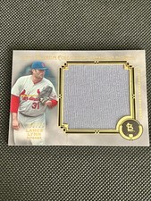2013 Topps Museum Collection Lance Lynn Momentous Material Jumbo Relics Gold /35
