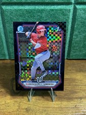 Coy James - 2026 Bowman Baseball Black X-Fractor /10 - Nationals Bowman 1st 5/10
