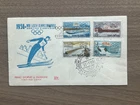Vintage 1956 Cortina d'Ampezzo VII Winter Olympics First Day Cover FDC Italy