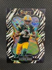 2025 Panini Select Football Zebra Jayden Reed #366