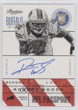 2013 Panini Prestige NFL Passport Signatures Robert Woods #10 Auto 0r4