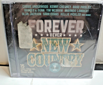 COUNTRY CD - FOREVER AND EVER - NEW COUNTRY - BRAND NEW - COMPILATION SONY 2010
