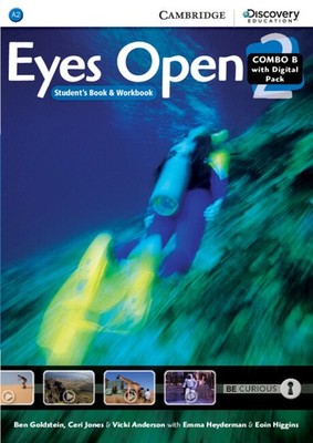 Eyes Open Level 2 Combo B with Online Workbook and Online Practice Goldstein