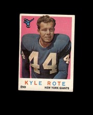 1959 Topps 7 Kyle Rote VG #D1,528155