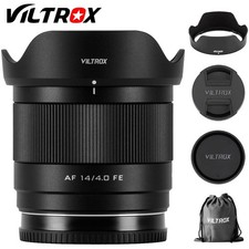 Viltrox AF 14mm F4.0 FE Full Frame Auto Focus Prime Lens for Sony E-mount Camera