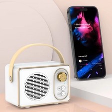 Retro Classic Bluetooth Portable Speaker, AUX/USB/TF, Multiple Colors