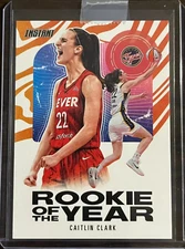 2024 Panini Instant #CCROY Caitlin Clark RC Card WNBA Rookie of the Year CC ROY