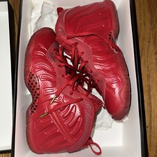 Nike Air Foamposite Pro DR Gym Red Black GS Size 5Y 644792-601
