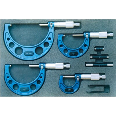 0-4'' 4 PIECE C-TYPE MICROMETER SET (4200-0164)