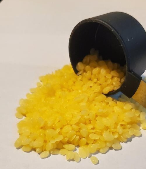 2 lbs BEESWAX YELLOW BEES WAX PELLETS PREMIUM 100% PURE COSM
