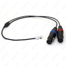 ARRI ALEXA miniLF S35 Dual channel audio cable for 0B 6 pin to Double XLR 3 pin
