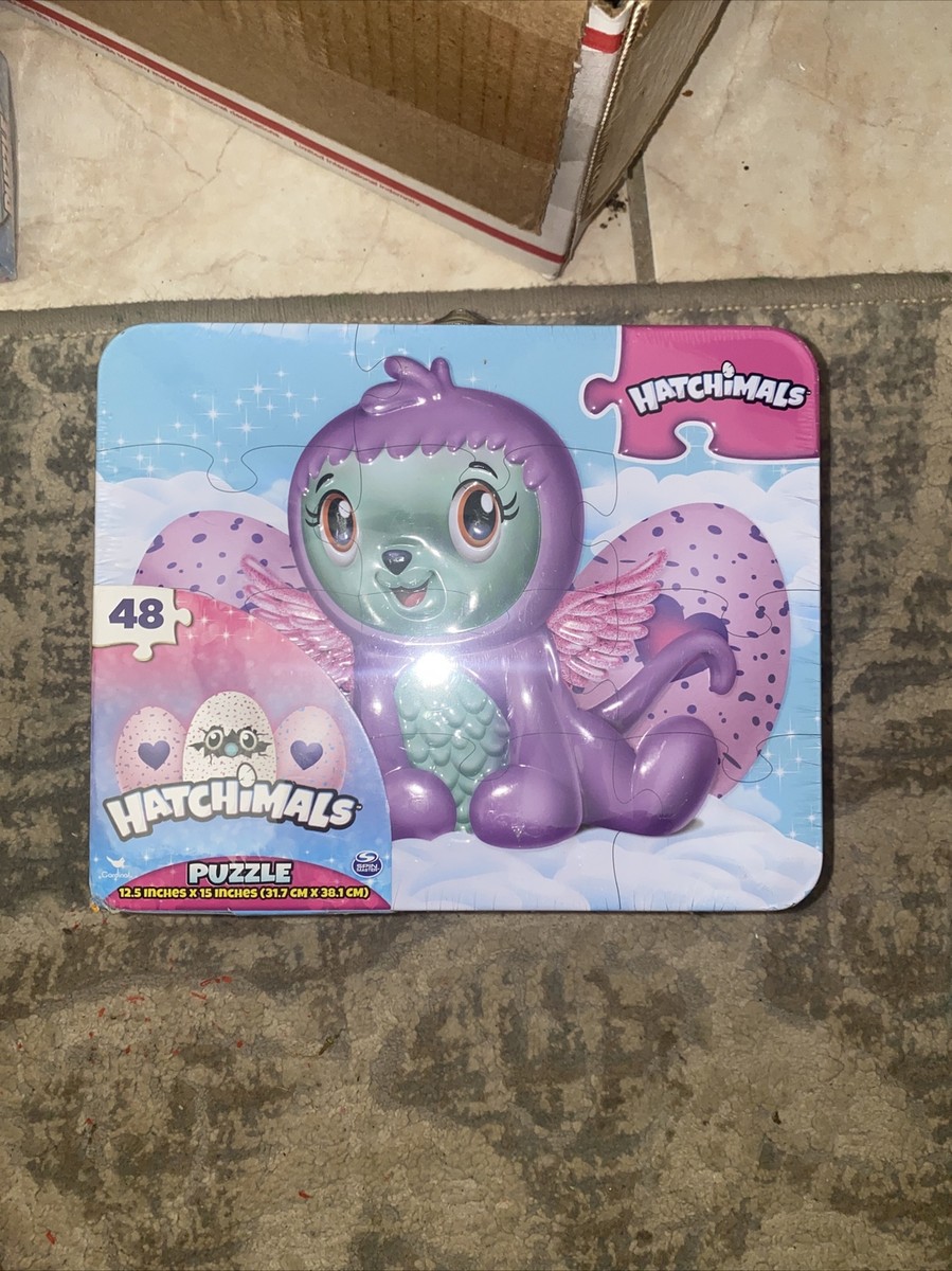 Hatchimals Puzzle in Lunch Box Tin w/Handle x 15