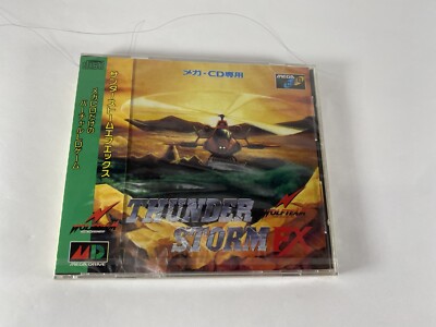 MCD Sega Mega CD Thunder Storm FX Japanese ver New Please add to your collection