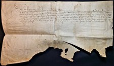 HENRI III KING OF FRANCE AND POLAND SIGNED ORDER TO PAY FOR SECRET EXPENSES 1581