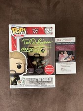 Million Dollar Man Ted DiBiase Signed Funko Pop #124 Diamond Collection JSA COA