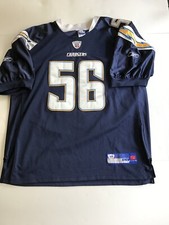 Vintage Authentic Reebok On Field Shawne Merriman 56 San Diego Chargers Jersey