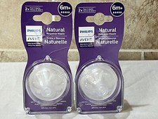 Phillips Avent Natural Response Nipples- New