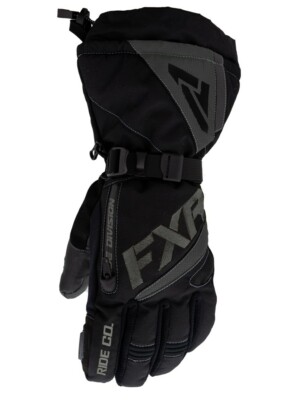 FXR Men's Fuel Snowmobile Gloves Black Ops S M L XL 2XL 3XL 220810-1010