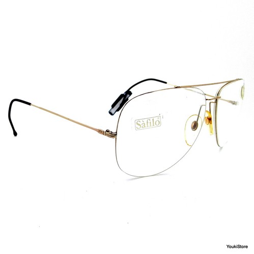 SAFILO occhiali da vista UFO 3001 003 61 13 VINTAGE '70 Made in Italy | eBay
