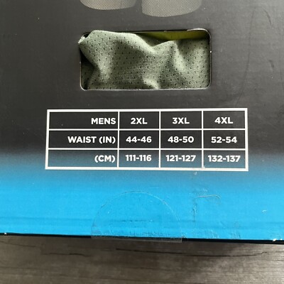 専用☆ New Balance Size 4XL Boxer Briefs Black Yellow Green 3 Pack