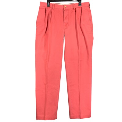 Polo By Ralph Lauren Chinos Mens 34x32 Red Pants Classic Fit