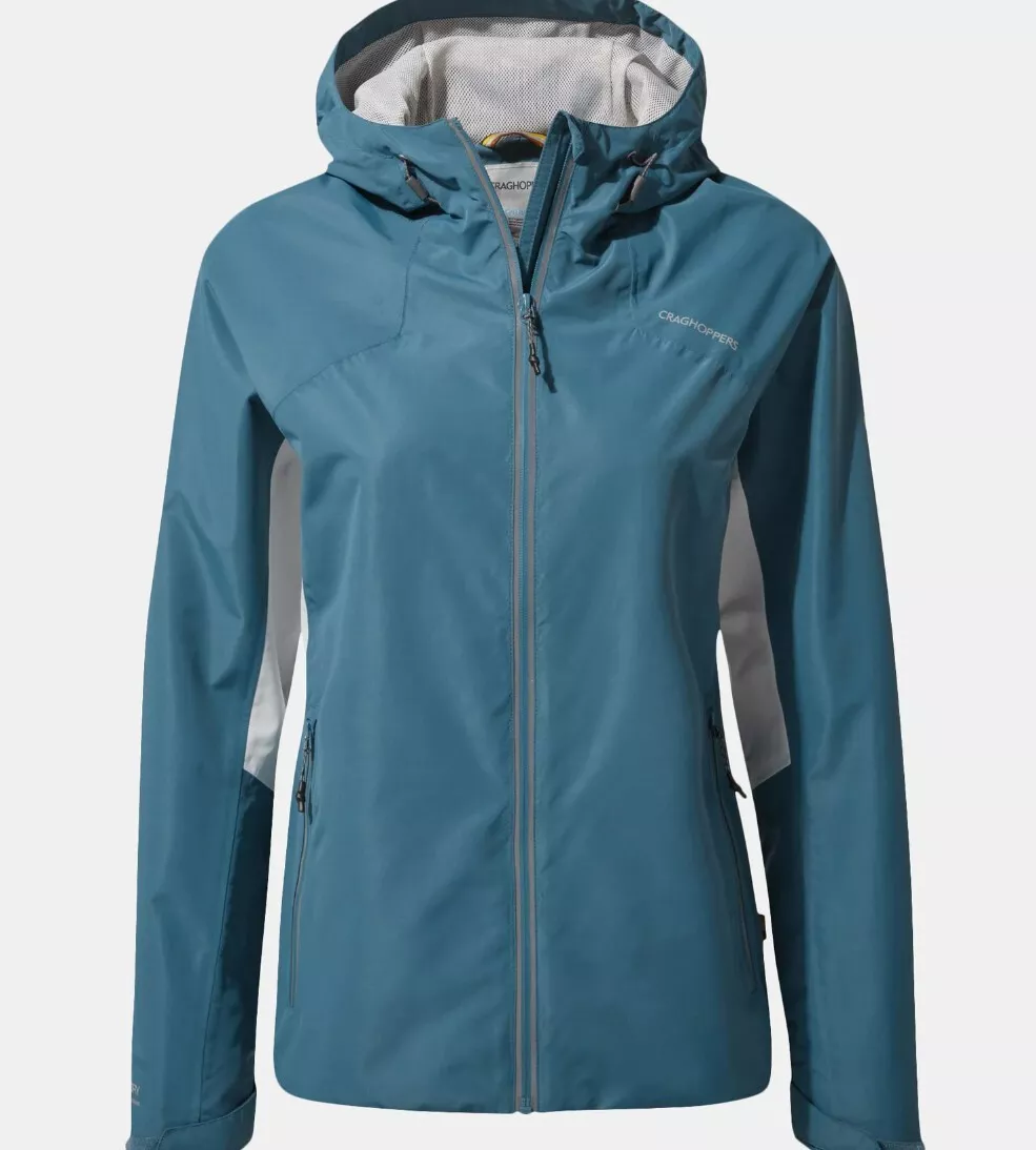 Craghoppers Womens Ladies Horizon Jacket Teal Blue Size 18