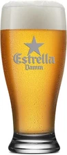 ESTRELLA DAMM LAGER Beer Glass