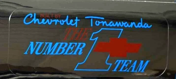 1967-70 Chevrolet Caprice Valve Cover Tonawanda #1 Team Decal by Licensed Manf. - Image 2 of 4