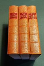 La Sacra Bibbia, Saie editrice Torino 1959, 3 volumi