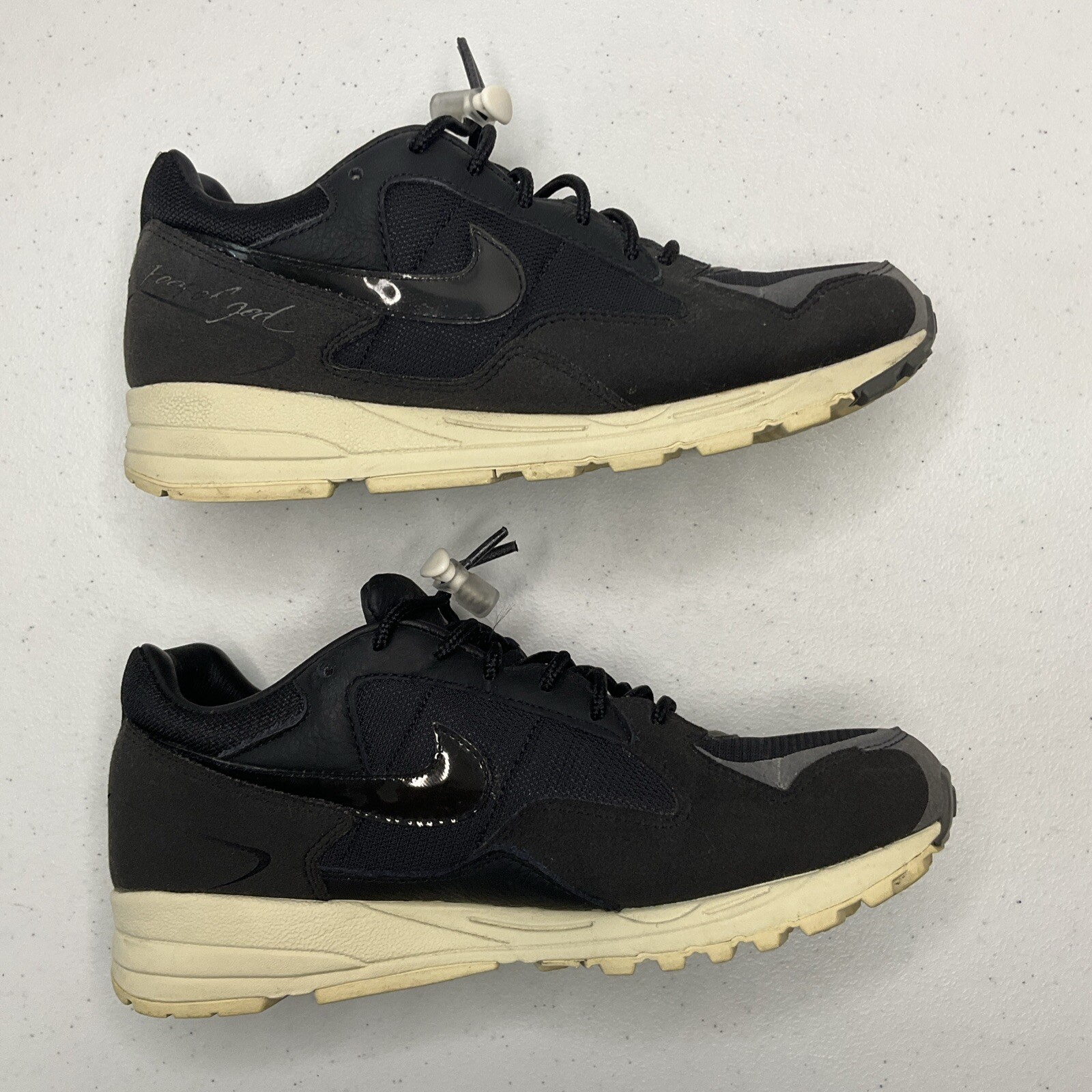 Nike Air Skylon 2 Fear of God FOG Black Sail Shoes Men Sz 5 / W 6.5 BQ2752-001 thumbnail 10