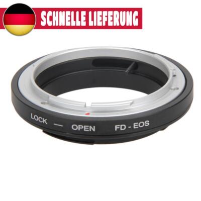 FD-EOS Mount Adapterring für Canon FD Objektiv EF Mount EOS Kamera Camcorder