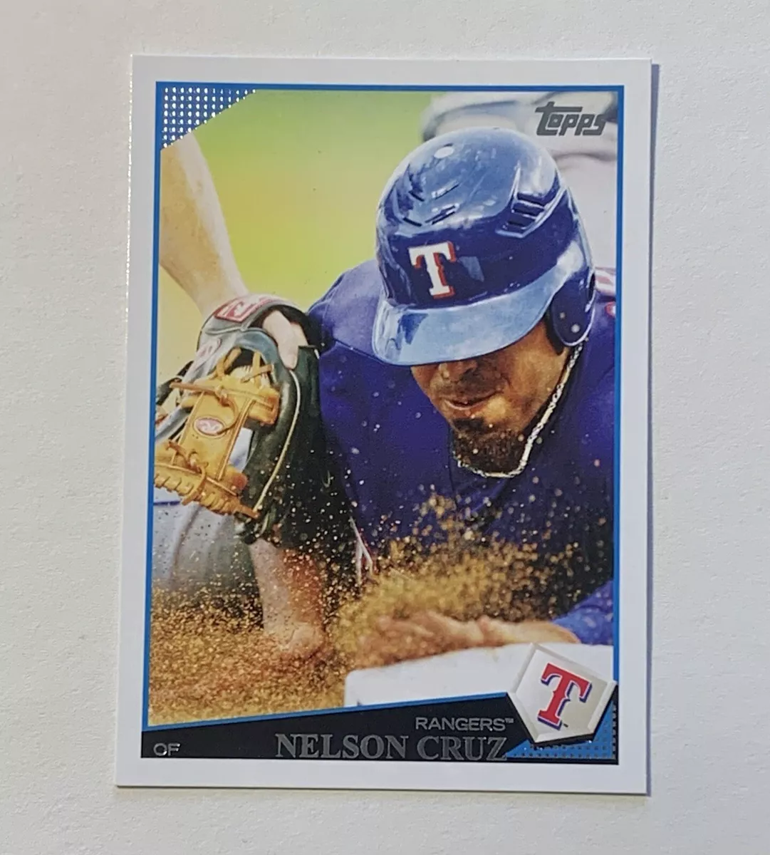 2009 Topps Nelson Cruz #586 Texas Rangers