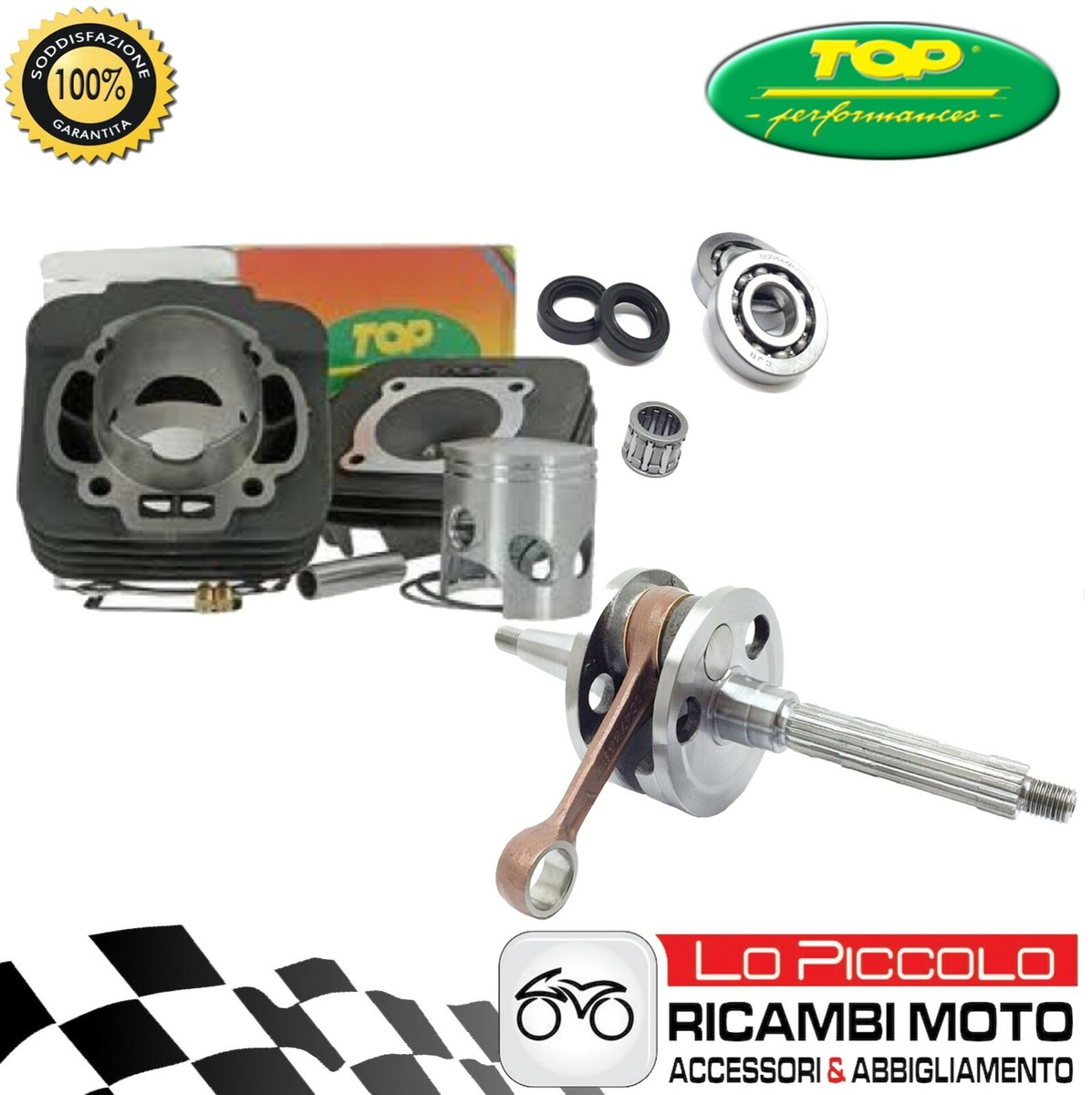 TOP Thermal Group Engine Shaft Piaggio Vespa ET2 50 1997 2000