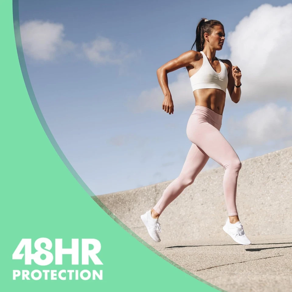 Desodorante antitranspirante en gel Mitchum para mujer, polvo fresco, 3,4 oz. Foto 4 de 4