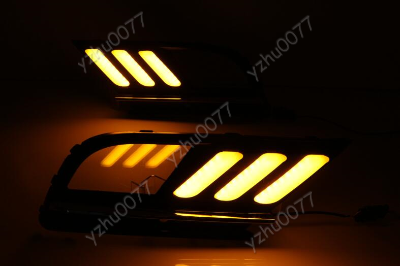 20162018 For VW Jetta LED Front Daytime Running Light / Turn Signal