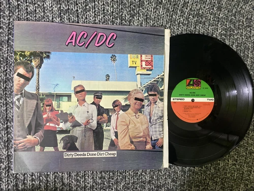 AC/DC Lp Dirty Deeds Done Dirt Cheap 1976  V. G Original Press