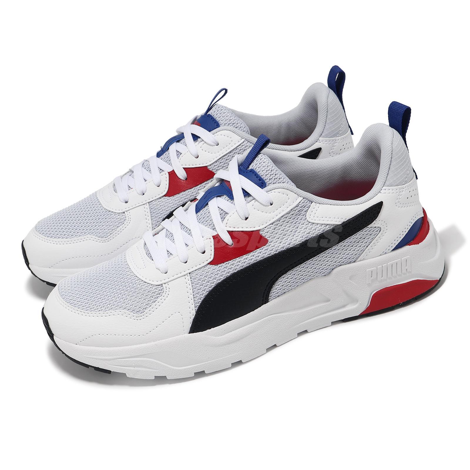 Puma Trinity Lite Mist Black White Club Red Мужская повседневная обувь LifeStyle 389292-20