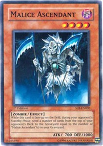 Malice Ascendant - SOI-EN030 - Common - 1st Edition x3 - Near Mint