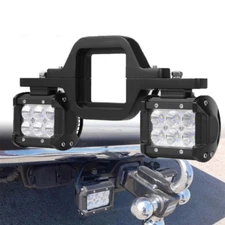 Fit Ford F150/250/350 Explorer Pickup Backup Reverse Tow Hitch 18W LED Light Bar