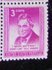 Single US 3¢ stamp SC #975 Will Rogers MNH 1948