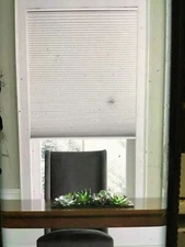 Real Simple Cordless Cellular 39-Inch x 48-Inch Light Filtering Shades White 