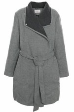 sheego Kurzmantel Mantel Umhang Jacke Wintermantel Damen Plusgröße Lagenlook