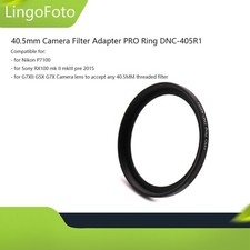 40.5mm Camera Filter Adapter PRO Ring DNC-405R1 for Nikon P7100 for Sony RX100