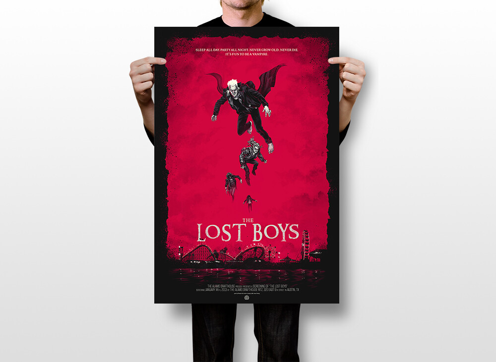 The Lost Boys 1987 Horror Movie Vampires Wall Art Home Decor