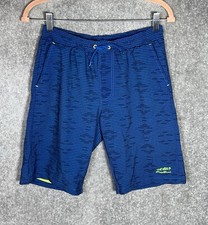 Eddie Bauer Swim Trunks Shorts Boys Kids Size 14/16 Blue Pockets Drawstring