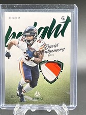 2021 Panini Luminance Bright Beginnings Relics Prime Green /25 David Montgomery