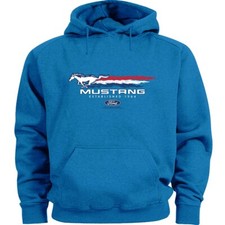 Ford Mustang Pony Hoodie Hooded Sweatshirt Ford Racing Accessories Gifts Mens