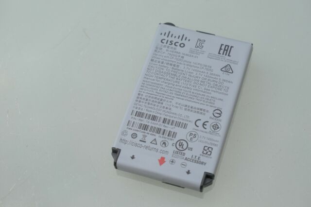 Genuine Original Cisco Battery for CP-7925G Phone 3.7v 1400mAh P/N 74-5469-01