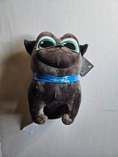 Brand NEW Disney Puppy Dog Pals BINGO Plush 10" Dark Grey Bulldog Plush